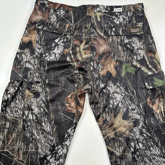 ScentLok Mossy Oak Break-up Camo Cargo Pants Men XL Meas 40x32 Outdoor Hunting